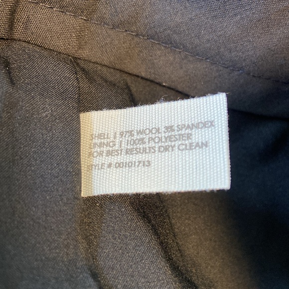 Club Monaco Manhattan Tex Pant - Navy Pinstripe - Size 4 - Picture 4 of 4